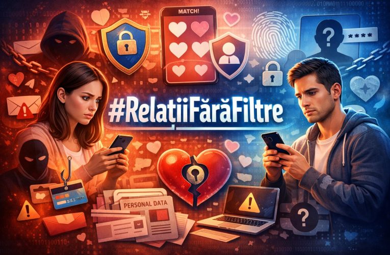 #RelațiiFărăFiltre: Siguranța în dating-ul online  – Dincolo de „Match”, protejează-ți datele și identitatea-