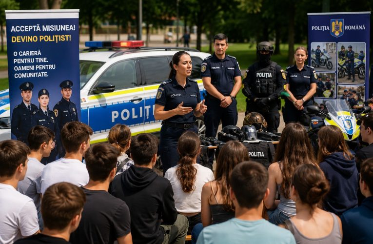 ACCEPTĂ MISIUNEA! DEVINO POLIȚIST!