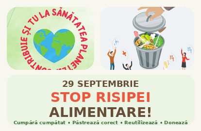 29 septembrie – Ziua Prevenirii Risipei Alimentare